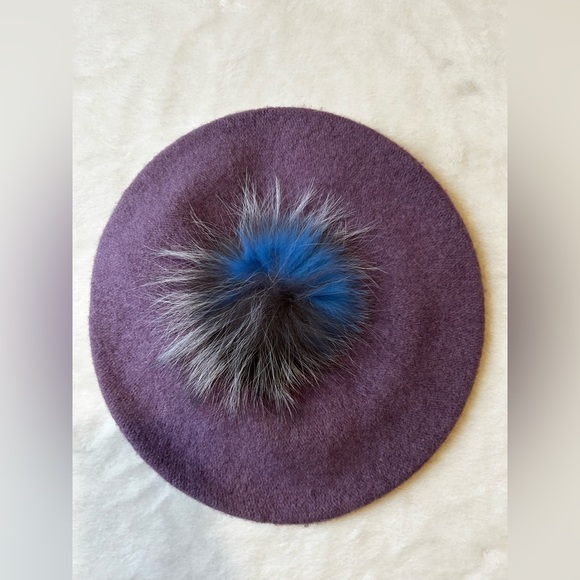 Nordstrom David and Young wool beret - Picture 2 of 4